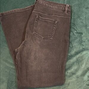 DG2 by Diane Gilman Women’s Black Straight Jeans Size 10P